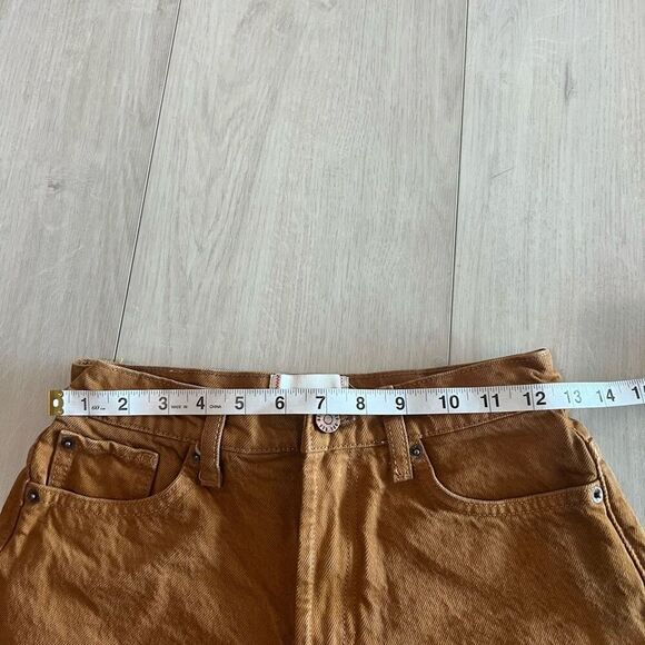 BDG Brown Distressed Women Shorts - Picture 5 of 9